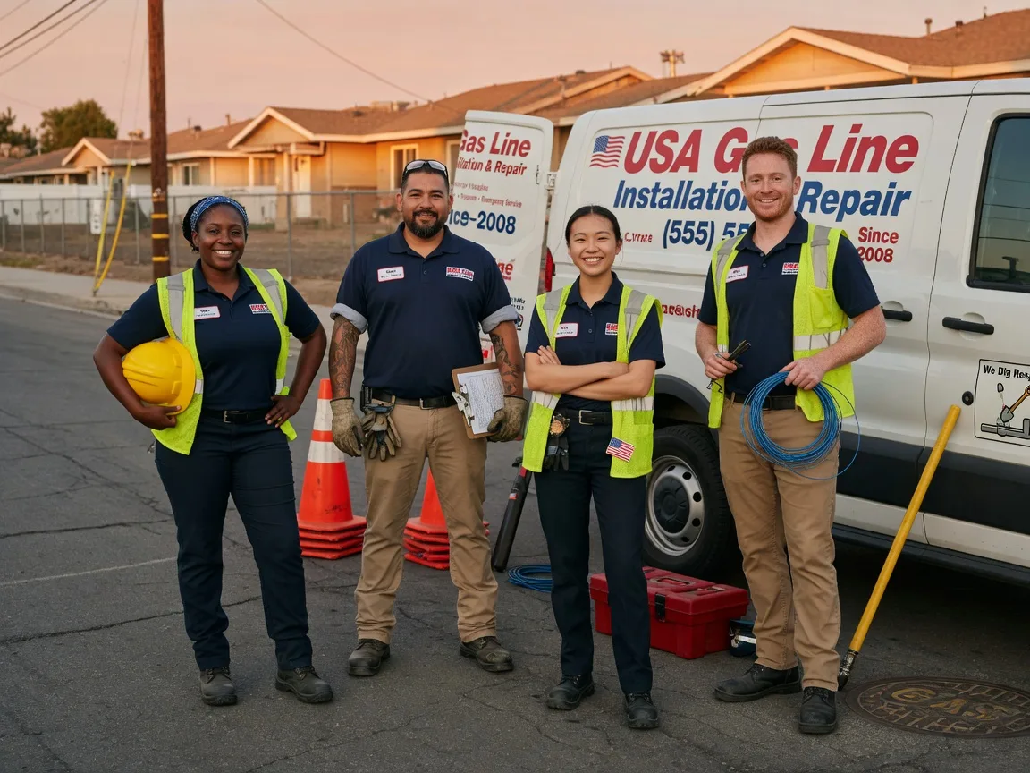 Gas Line Installation company in Wyoming, IA